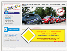 Tablet Screenshot of polkurs.pl